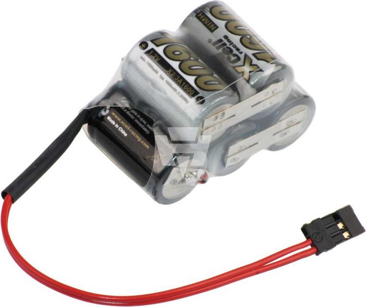 XCell empfänger akku 6 volt 1600 mah (6 V, 1600 mAh)