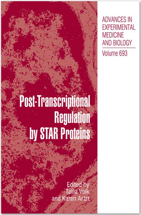 Actual product image Post Transcriptional Regulation by STAR Proteins (Talila Volk, Karen Artzt, 2016)