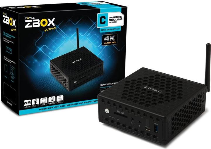 Produktbild Zotac Zbox Ci323 Nano (Intel Celeron N3150)