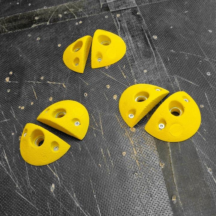 Steilstein Klettergriffe-Set 76-81 (Wunschfarbe (Anfertigung))