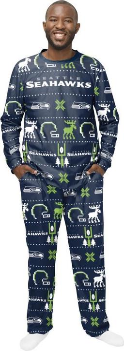 Image du produit Foco Seattle Seahawks Ugly Pajama M (M)
