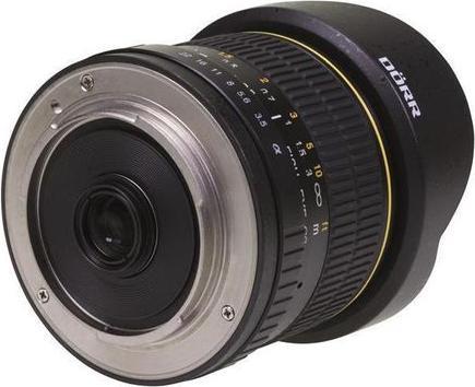 Immagine prodotto Dörr Obiettivo Fisheye 8 mm f 3,5, per Sony (Sony A, APS-C / DX)