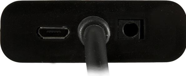 Produktbild Deltaco HDMI-VGA7 Videokabel-Adapter 0,2 m VGA (D-Sub) + Micro USB Type-B Schwarz (HDMI, Micro USB, 20 cm)