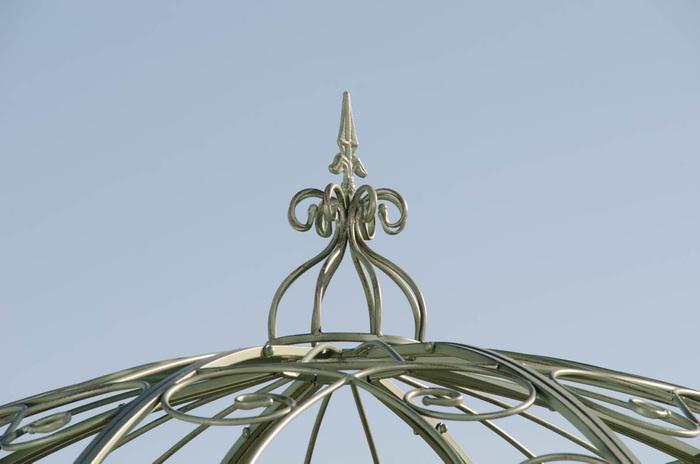 Actual product image Swisshandel24 Pavilion Leila, antique green (285 cm, 285 cm)
