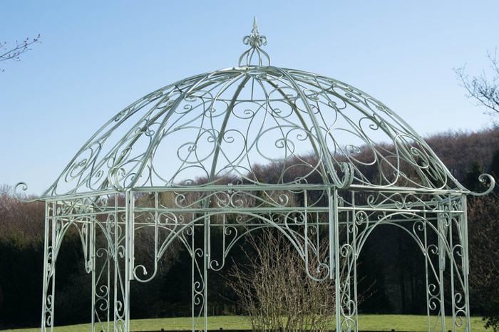 Actual product image Swisshandel24 Pavilion Leila, antique green (285 cm, 285 cm)
