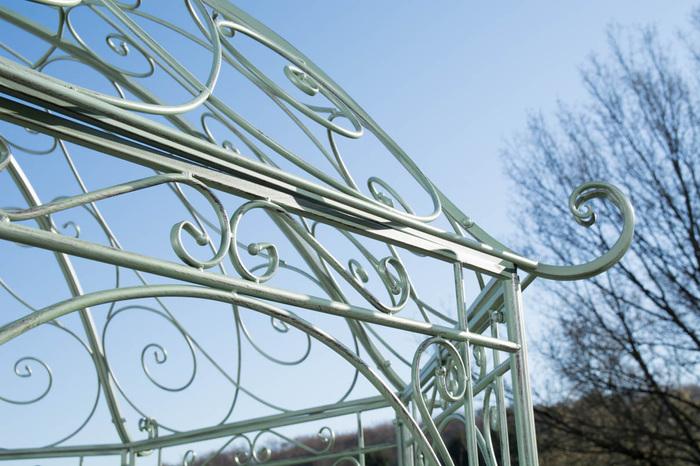 Actual product image Swisshandel24 Pavilion Leila, antique green (285 cm, 285 cm)
