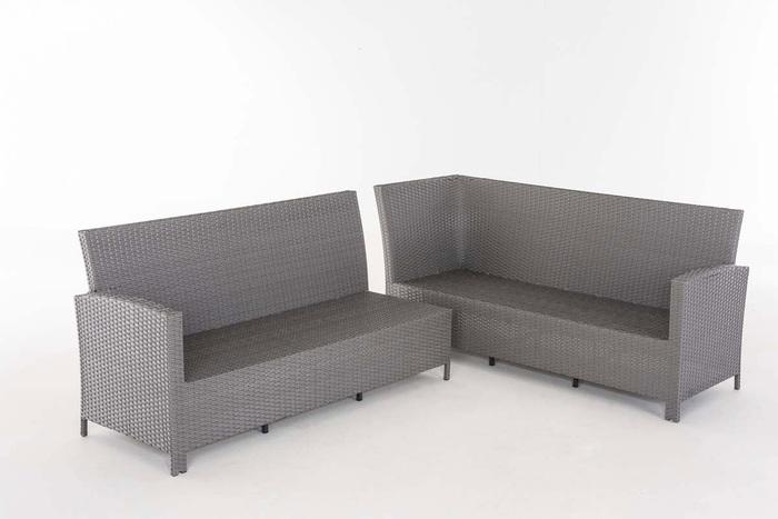 Actual product image Swisshandel24 L Set Minari Iron Grey, Grey