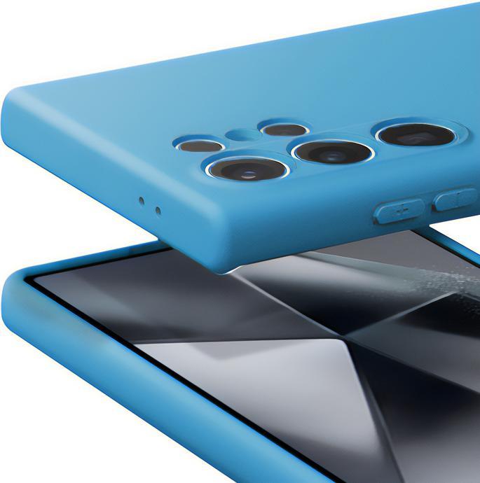 Produktbild Crong Color Cover - Hülle für Samsung Galaxy S24 Ultra (blau) (Samsung Galaxy S24 Ultra)