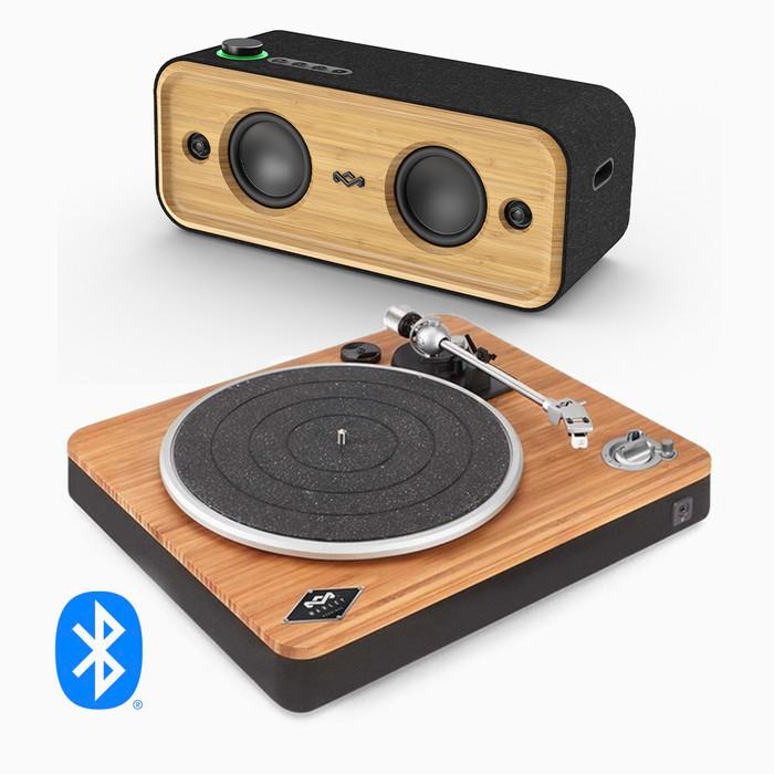 Image du produit House of Marley Stir It Up Wireless Turntable + Get Together 2 (Manuel)