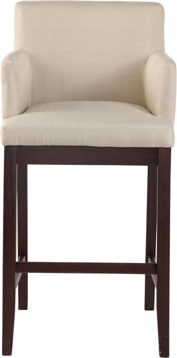 Swisshandel24 Barstool Laredo Antique Fabric, Cream