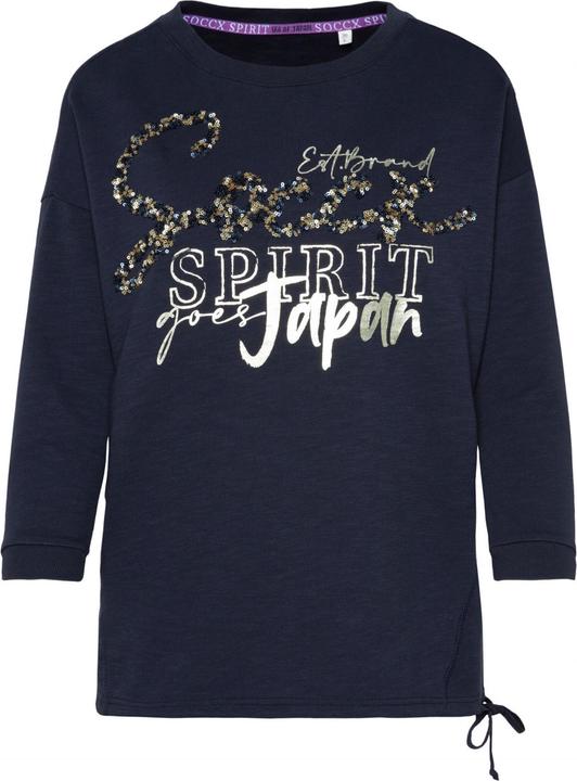 Soccx Longsleeve Konnichiwa Langarmshirt
