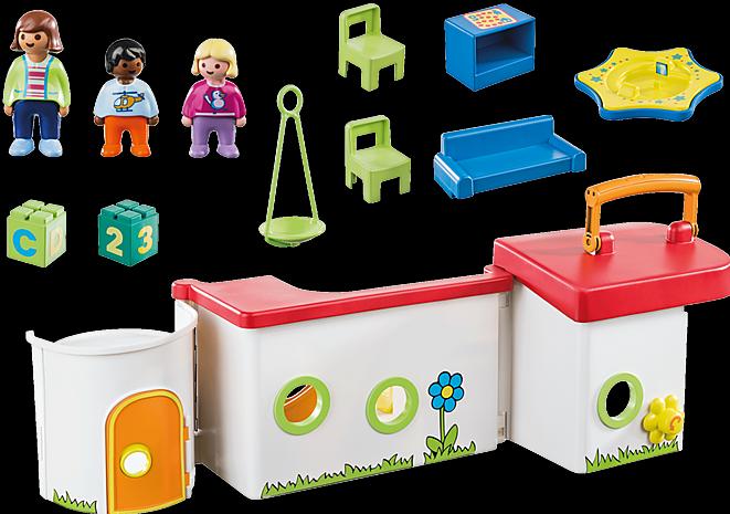 Produktbild Playmobil Mein Mitnehm-Kindergarten (70399, Playmobil 1.2.3)