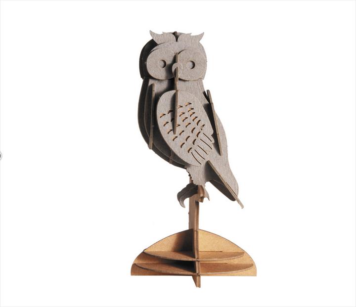 Actual product image Fridolin 3-D paper model "Owl"