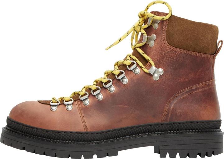 Selected Homme Leder Hiking Stiefel (40)