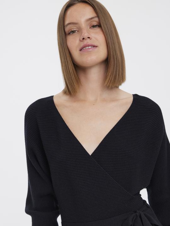 Image du produit Vero Moda Robe portefeuille tricotée (L)