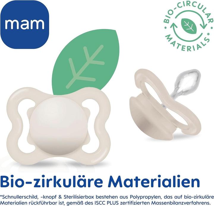 Image du produit MAM Sucettes Supreme Night en silicone, 2 pièces, 0-6 (2 x, jusqu'à 6 M.)