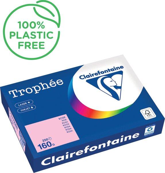 Produktbild Clairefontaine Universalpapier Trophée farbig (160 g/m², 250 x, A4)