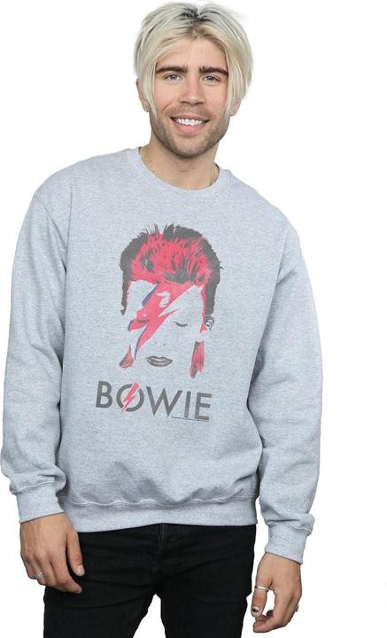Produktbild David Bowie Aladdin Sane Distressed Sweatshirt (XL)