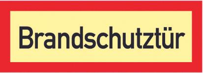 Actual product image Werkstarck Photoluminescent door markings