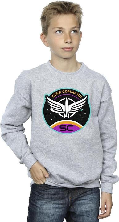 Actual product image Disney Boys Lightyear Star Command Circle Sweatshirt (140, 146)
