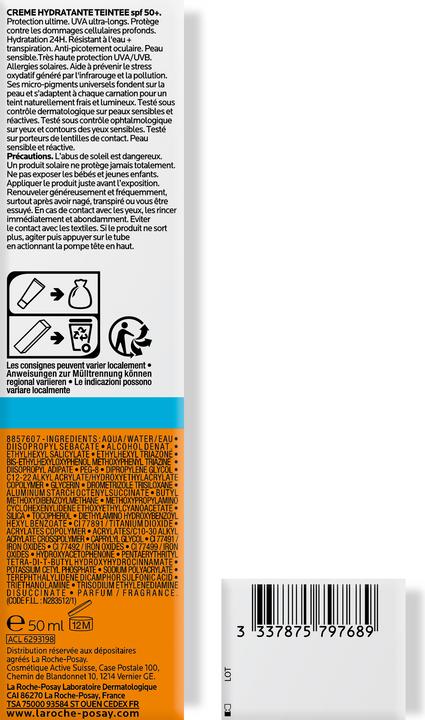 Immagine prodotto La Roche Posay Anthelios UV Mune 400 (Crema solare viso, SPF 50+, 50 ml, 77 g)