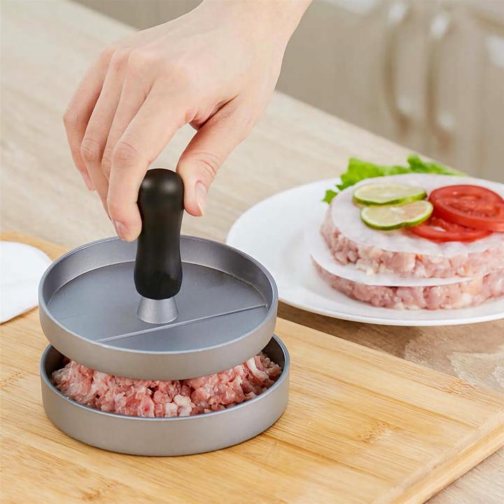 Actual product image Intirilife Hamburger press 11.5 cm diameter