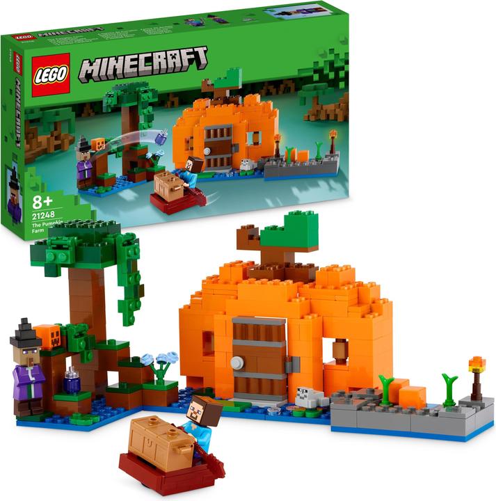 Actual product image LEGO The pumpkin farm (21248, LEGO Minecraft)