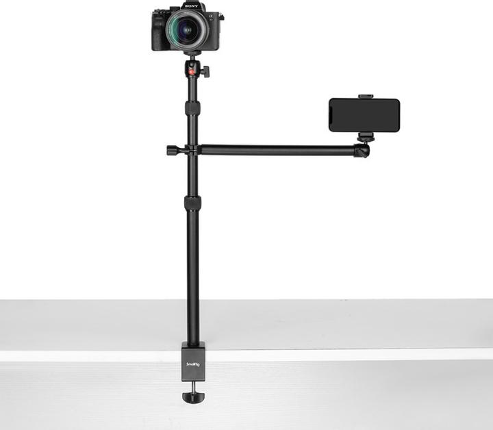 Actual product image SmallRig DT-30 Desk Mount with Holding Arm (Various)