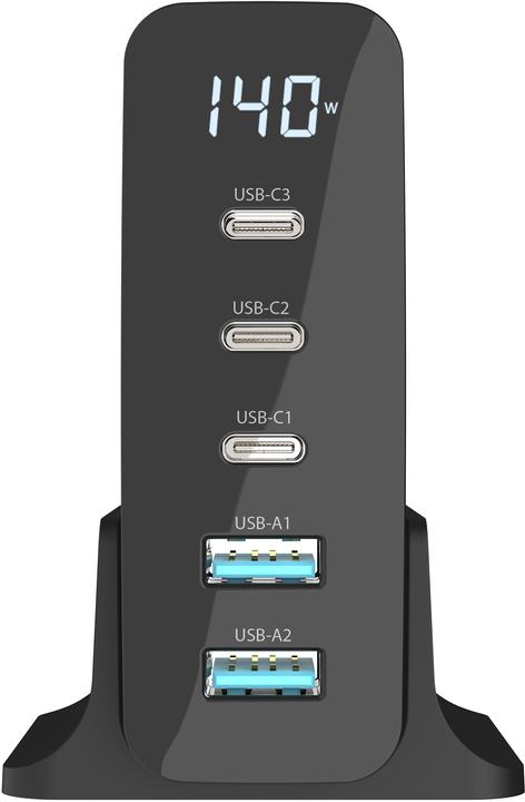 Actual product image Sitecom 140W PD DESKTOP CHARGER, LED (140 W)