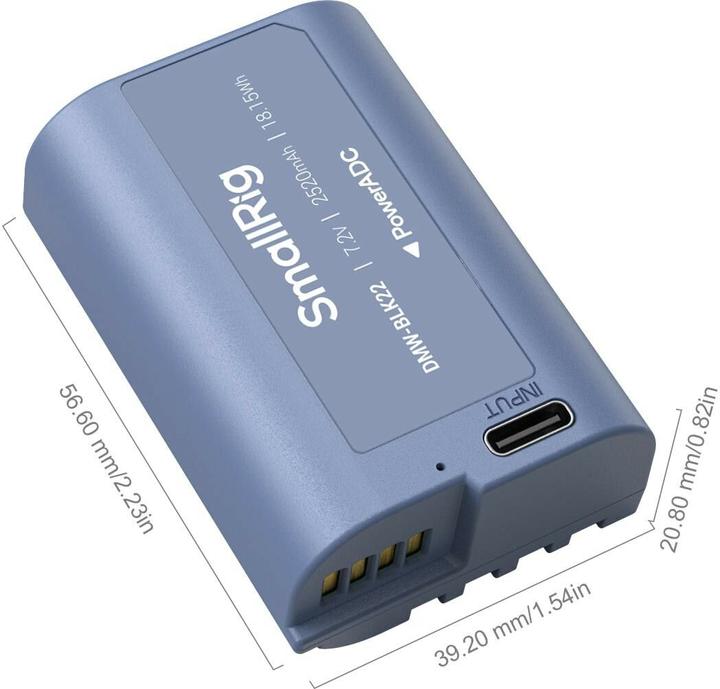 Actual product image SmallRig DMW BLK22 (Camera battery)