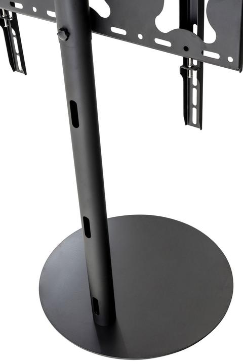 Image du produit Swisshandel24 Support TV rond, noir mat (65", 40 kg)