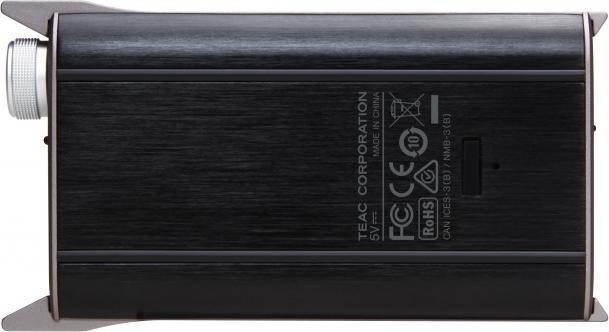 Actual product image TEAC HA-P50 Black (gain switch, USB-DAC)