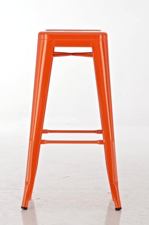 Image du produit CLP Lot de 2 tabourets de bar Joshua, orange