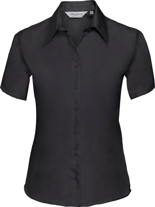 Image du produit Russell Collection Blouse à manches courtes sans repassage (XL)