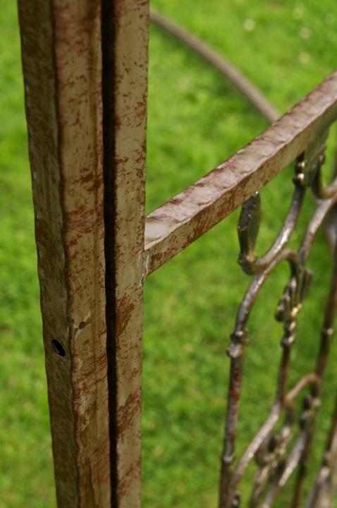 Immagine prodotto Swisshandel24 Gazebo di lusso Romantic rotondo 350 cm bronzo (350 cm, 350 cm)