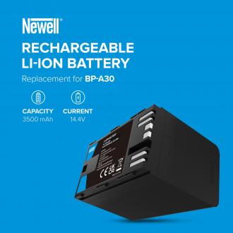 Immagine prodotto Newell Newell-Ersatzakku BP-A30 für Canon (1 pz., 3500 mAh)