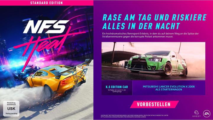 Produktbild EA Games Need for Speed - Heat (PC, Multilingual)