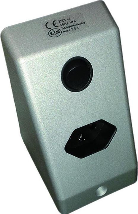 Produktbild L&S Anbausteckdose mit Ein-/Ausschalter 230 V (1 Stk.)