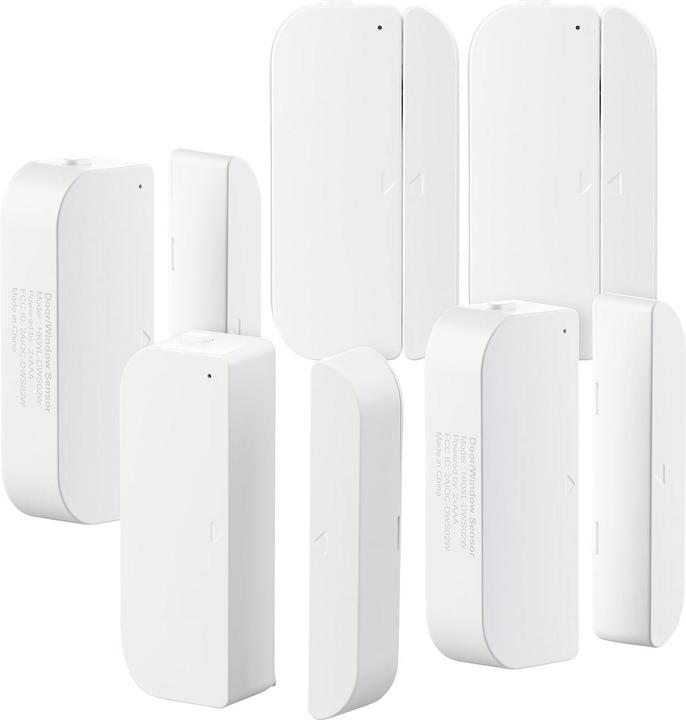 Produktbild Luminea 5er-Set WiFi Tür & Fensteralarm