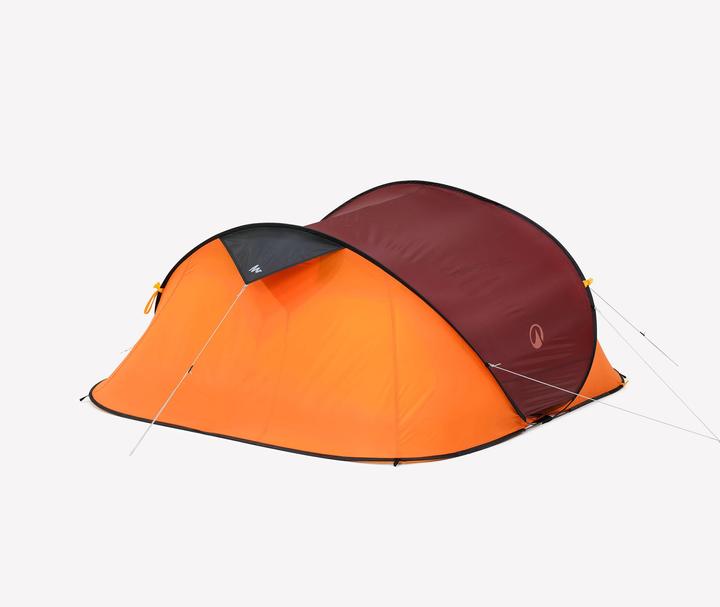 Produktbild Quechua Faltzelt - 2 Seconds für 3 Personen Limited Edition 20 Jahre braun (Wurfzelt, 3.56 kg, 3 Personen)