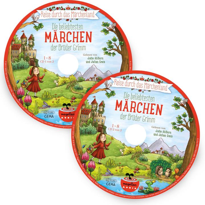 Image du produit Voyage au pays des fées - Les contes de fées les plus populaires des frères Grimm (CD audio) (Jacob et Wilhelm Grimm, Jodie Ahlborn, Cerf de Rusalka, Larisa Lauber, Rainer Bielfeldt, Allemand)