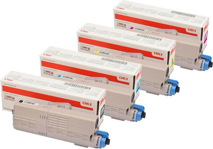 Image du produit OKI Original High Yield C532/MC573 SET avec les quatre couleurs (M, CF, C, Y)