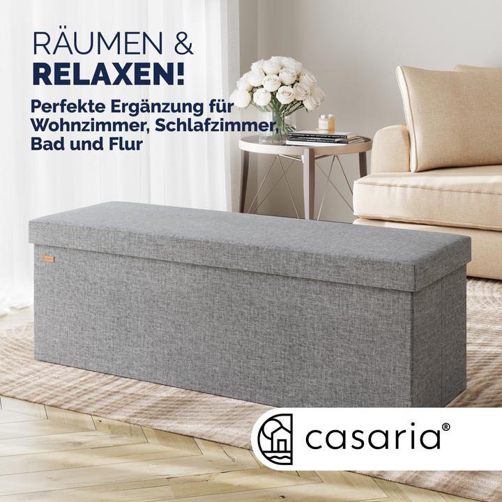 Actual product image Casaria Chest of seats (115 cm)