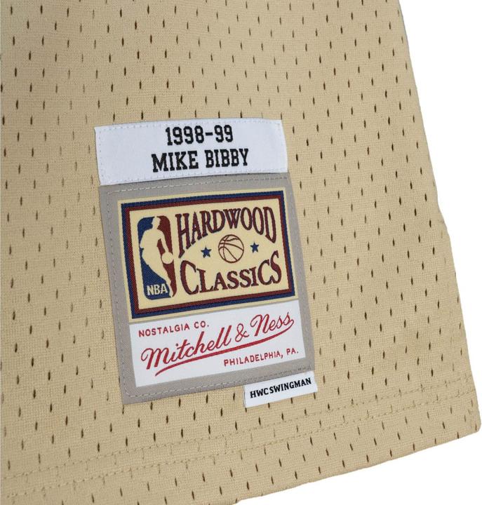 Immagine prodotto Mitchell & Ness Maglia Swingman Khaki Mesh Vancouver Grizzlies Mike Bibby (S)
