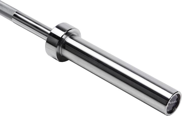 Actual product image HMS Premium Curved Olympic barbell GOL200 200kg (2 x 0.75 kg)