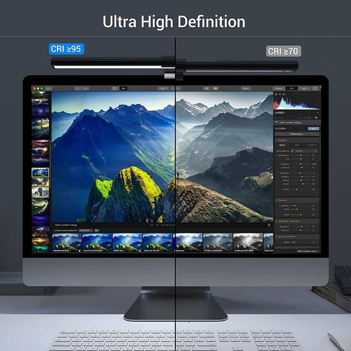 Actual product image Quntis LED Screenbar Pro