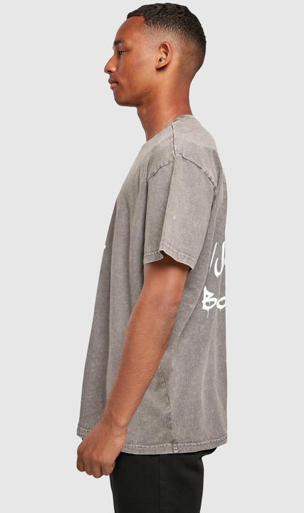 Immagine prodotto Merchcode Bad Habits - Maglietta oversize pesante lavata con acido - 112633 (S)