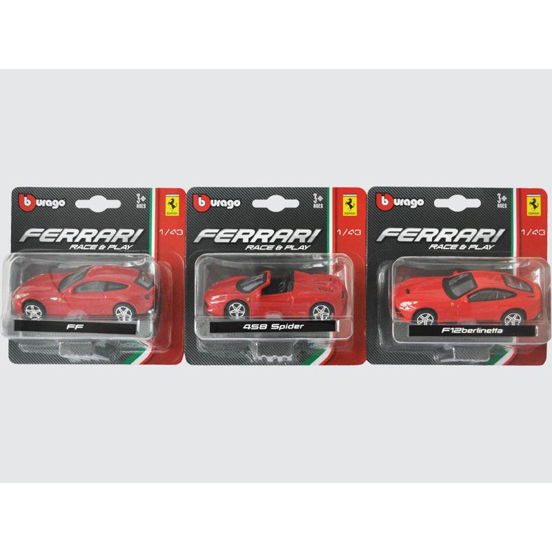 Ferrari 1:43 Collection - Modellino Auto In Scala (Colori Assortiti) - Foto 8