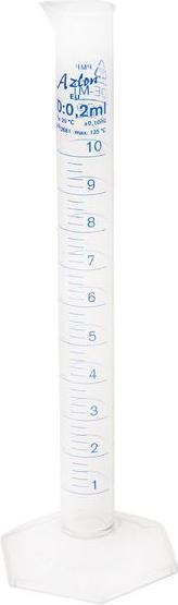 Produktbild Rs Pro PMP Messzylinder mit Skala, 10ml, L. 140mm