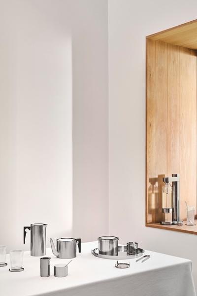 Immagine prodotto Stelton Pinze per ghiaccio AJ (Paletta per il ghiaccio + pinze per il ghiaccio)